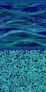 GLI Island Wave 27 Mil Liner